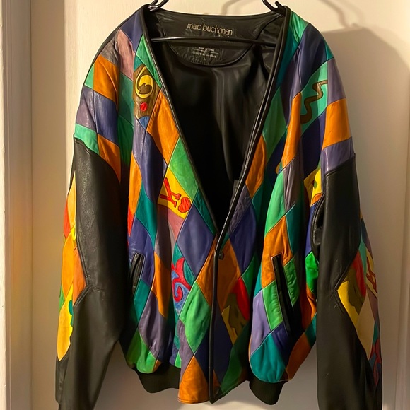 Marc Buchanan Pelle Pelle Vtg Jacket - Picture 2 of 11